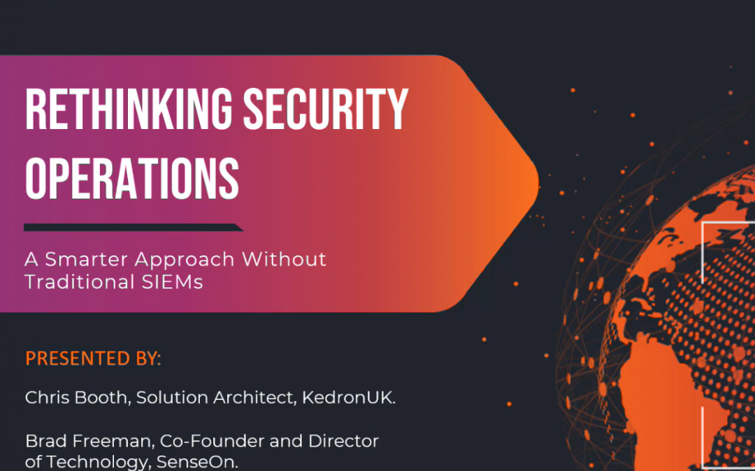 Rethinking SecOps: A Smarter Way Without Traditional SIEMs